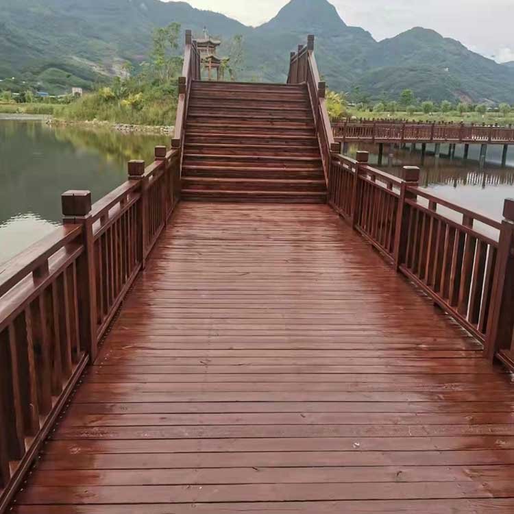 宁夏防腐木木桥